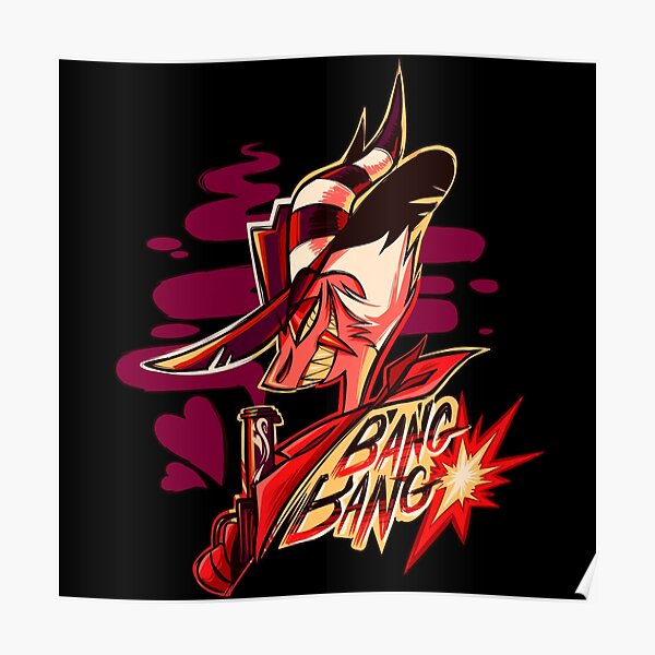 Bang Bang Striker Helluva Boss Poster RB1007 product Offical helluva boss Merch
