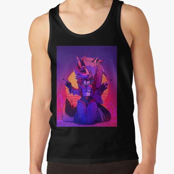 Loona Helluva Boss Synthwave Tank Top RB1007 product Offical helluva boss Merch