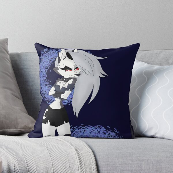 Loona from Helluva Boss Throw Pillow RB1007 product Offical helluva boss Merch