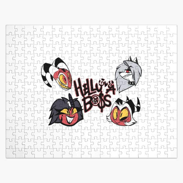 helluva boss squad Jigsaw Puzzle RB1007 product Offical helluva boss Merch