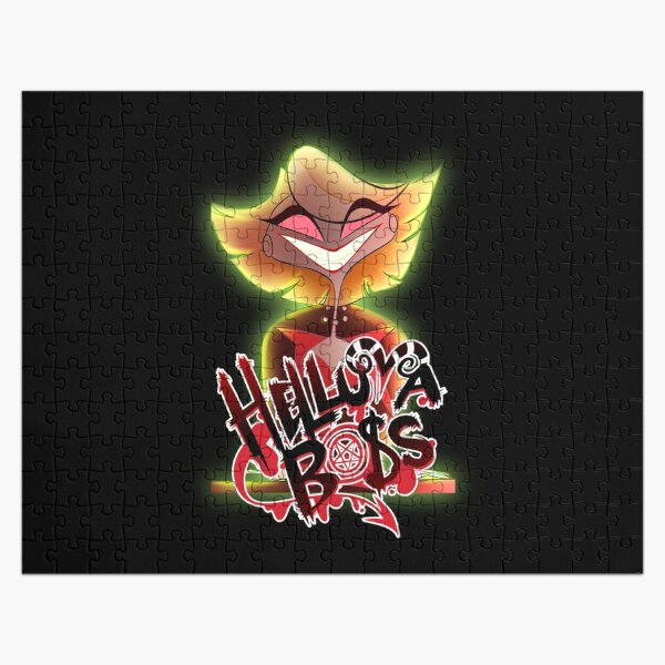 helluva boss smile Jigsaw Puzzle RB1007 product Offical helluva boss Merch